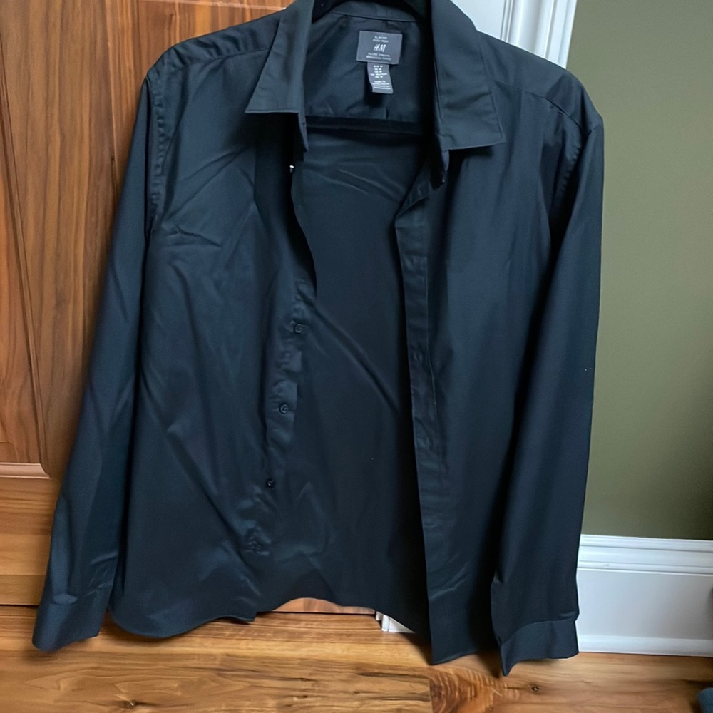 Black H&M button down